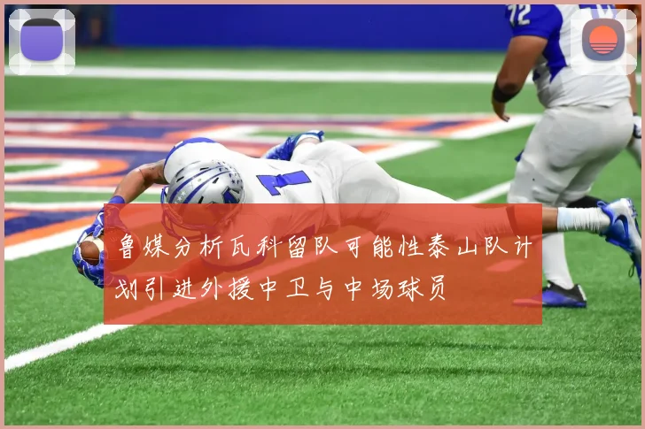 鲁媒分析瓦科留队可能性泰山队计划引进外援中卫与中场球员